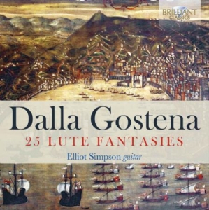 Dalla Gostena G B - 25 Lute Fantasies i gruppen CD hos Bengans Skivbutik AB (3645560)