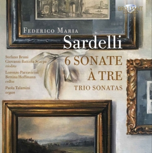 Sardelli Federico Maria - 6 Sonate A Tre: Trio Sonatas i gruppen CD hos Bengans Skivbutik AB (3645562)