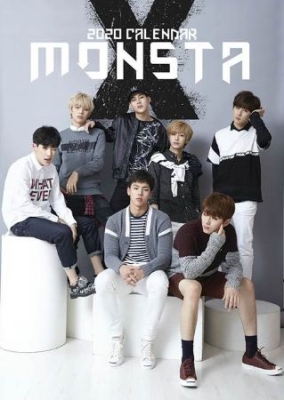 Monsta X - MONSTA X 2020 Unofficial Calendar i gruppen Minishops / K-Pop Minishops / Monsta X hos Bengans Skivbutik AB (3649681)