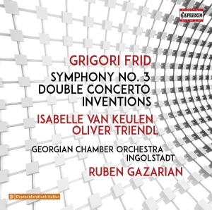 Frid Grigori - Symphony No. 3 Double Concerto In i gruppen VI TIPSER / Julegavetips CD hos Bengans Skivbutik AB (3651158)