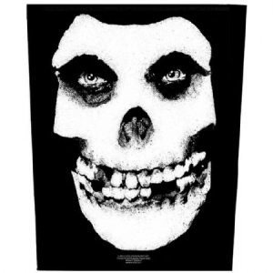 Misfits - Face Skull - Back Patch: i gruppen Minishops / Misfits hos Bengans Skivbutik AB (3655629)