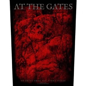 At The Gates Back Patch: To Drink From the Night I - To Drink From the Night Itself i gruppen MERCH hos Bengans Skivbutik AB (3655654)