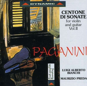 Paganini - Centone Di Sonate For Violin And Gu i gruppen CD hos Bengans Skivbutik AB (3659700)