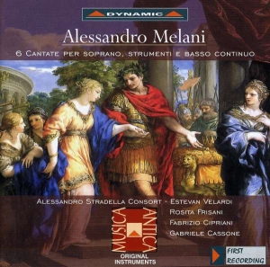 Melani - Cantatas For Soprano i gruppen CD hos Bengans Skivbutik AB (3659706)