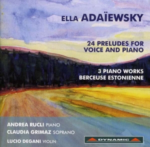 Adaiewsky - 24 Preludes For Voice And Piano i gruppen VI TIPSER / Julegavetips CD hos Bengans Skivbutik AB (3659722)