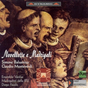 Balsamino / Monteverdi - Novellette E Madrigali i gruppen VI TIPSER / Julegavetips CD hos Bengans Skivbutik AB (3661542)