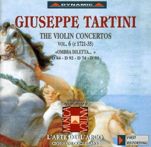 Tartini - The Violin Concertos Vol 6 i gruppen CD hos Bengans Skivbutik AB (3662177)