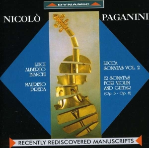 Paganini - Sonate Di Lucca Vol 2 i gruppen CD hos Bengans Skivbutik AB (3662181)