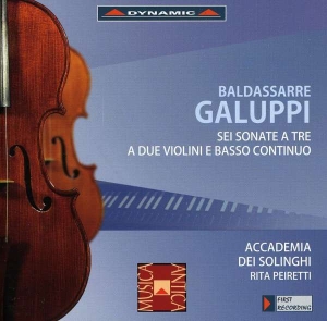 Galuppi - Sei Sonate A Due Violino i gruppen VI TIPSER / Julegavetips CD hos Bengans Skivbutik AB (3662217)