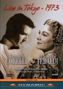 Corelli-Tebaldi - Live In Tokyo i gruppen DVD & BLU-RAY hos Bengans Skivbutik AB (3662251)