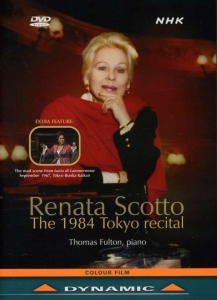 Renata Scotto - The 1984 Tokyo Recital i gruppen DVD & BLU-RAY hos Bengans Skivbutik AB (3662259)