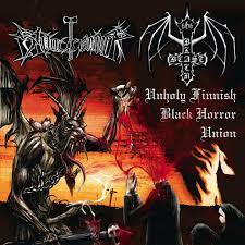 Black Beast/Bloodhammer - Unholy Finnish Blck Horror Union i gruppen Metal/ Heavy metal hos Bengans Skivbutik AB (3664784)