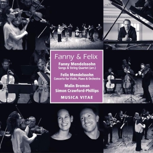 Mendelssohn Fanny Mendelssohn Fe - Musica Vitae: Fanny & Felix i gruppen CD hos Bengans Skivbutik AB (3665986)