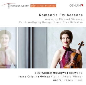 Golestan Stan Korngold E W Strau - Romantic Exuberance i gruppen CD hos Bengans Skivbutik AB (3665990)