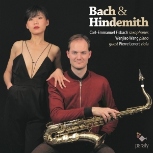 Carl-Emmanuel Fisbach - Bach & Hindemith i gruppen CD hos Bengans Skivbutik AB (3672594)