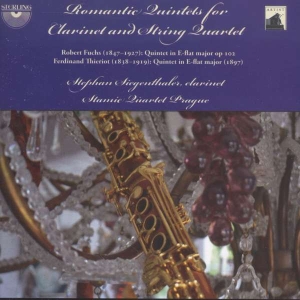 Fuchs / Thieriot - Romantic Quintets For Clarinet & i gruppen VI TIPSER / Julegavetips CD hos Bengans Skivbutik AB (3674725)