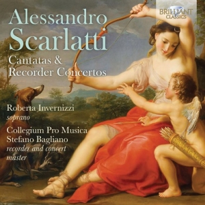 Scarlatti Alessandro - Cantatas & Recorder Concertos i gruppen CD hos Bengans Skivbutik AB (3676773)