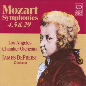 Mozart Wolfgang Amadeus - Symphonies 4 5 And 29 i gruppen CD hos Bengans Skivbutik AB (3677258)