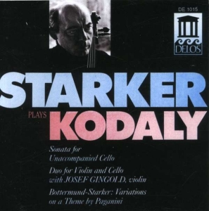 Kodaly Zoltan - Starker Plays Kodaly i gruppen CD hos Bengans Skivbutik AB (3677263)