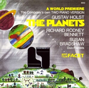 Bennett Richard Rodney Bradshaw Su - The Planets (2 Piano Version) i gruppen CD hos Bengans Skivbutik AB (3677318)