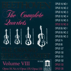 Beethoven Ludwig Van - String Quartets Vol Viii i gruppen CD hos Bengans Skivbutik AB (3677372)