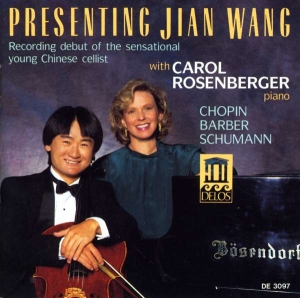 Chopin Frederic Schumann Robert B - Presenting Jian Wang i gruppen CD hos Bengans Skivbutik AB (3677405)