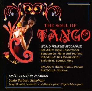 Bacalov Luis Piazzolla Astor - The Soul Of Tango - Bandoneon Conce i gruppen CD hos Bengans Skivbutik AB (3677570)