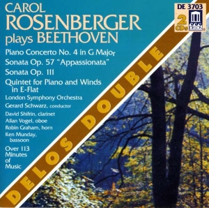 Beethoven Ludwig Van - Rosenberger Plays Beethoven i gruppen CD hos Bengans Skivbutik AB (3677607)