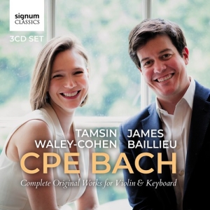 Bach Carl Philip Emmanuel - Complete Original Works For Violin i gruppen VI TIPSER / Julegavetips CD hos Bengans Skivbutik AB (3681804)