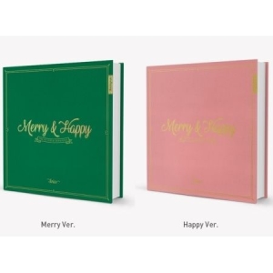 Twice - Merry & Happy (The 1st Album: Repackage) i gruppen Minishops / K-Pop Minishops / Twice hos Bengans Skivbutik AB (3696919)