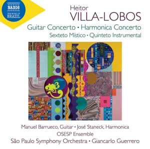 Villa-Lobos Heitor - Guitar Concerto Harmonica Concerto i gruppen CD hos Bengans Skivbutik AB (3704332)