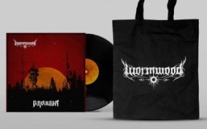 Wormwood - Nattarvet - Gtf Lp Black + Bag i gruppen Minishops / Wormwood hos Bengans Skivbutik AB (3708815)