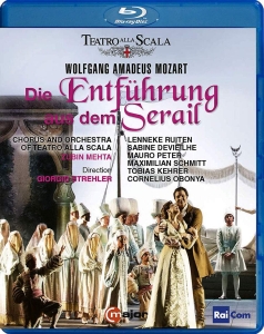 Mozart Wolfgang Amadeus - Die Entfuhrung Aus Dem Serail (Blu- i gruppen Musikk / Musikkk Blu-Ray / Klassisk hos Bengans Skivbutik AB (3715419)