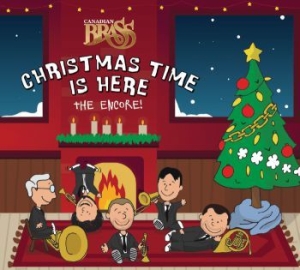 Canadian Brass - Christmas Time Is Here, The Encore! i gruppen CD hos Bengans Skivbutik AB (3717770)