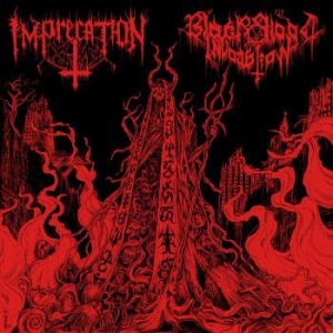 Imprecation / Black Blood Invocatio - Diabolical Flames Of The Ascended P i gruppen VINYL hos Bengans Skivbutik AB (3717805)