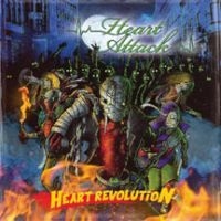 Heart Attack - Heart Revolution i gruppen CD / Metal hos Bengans Skivbutik AB (3723804)