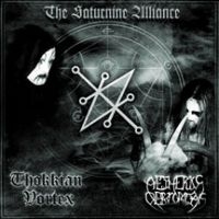 Thokkian Vortex & Aetherius Obscuri - Saturnine Alliance i gruppen CD / Metal hos Bengans Skivbutik AB (3723926)