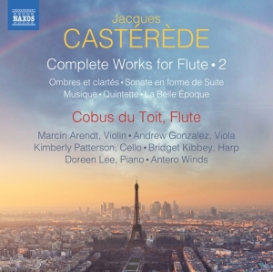 Casterede Jacques - Complete Works For Flute, Vol. 2 i gruppen VI TIPSER / Julegavetips CD hos Bengans Skivbutik AB (3729413)