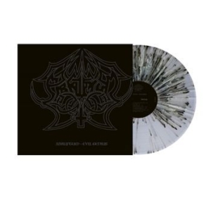 Abruptum - Evil Genius - Lp (Tsp Splatter Grey i gruppen VINYL / Metal,Svensk FolkeMusikkk hos Bengans Skivbutik AB (3731513)