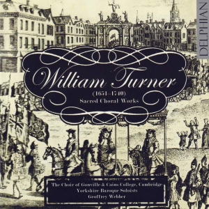 Various - William Turner: Choral Music i gruppen CD / Klassisk hos Bengans Skivbutik AB (3732507)