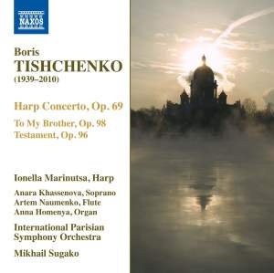 Tishchenko Boris Ivanovich - Complete Works For Harp i gruppen VI TIPSER / Julegavetips CD hos Bengans Skivbutik AB (3733875)