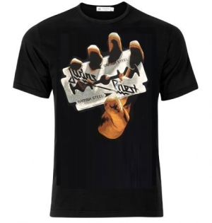 Judas Priest - Judas Priest T-Shirt British Steel i gruppen Minishops / Judas Priest hos Bengans Skivbutik AB (3735372)