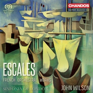 Various - Escales - French Orchestral Works i gruppen Musikk / SACD / Klassisk hos Bengans Skivbutik AB (3743375)