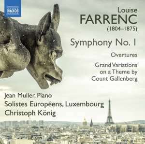 Farrenc Louise - Symphony No. 1 Overtures Nos. 1-2 i gruppen VI TIPSER / Julegavetips CD hos Bengans Skivbutik AB (3743498)