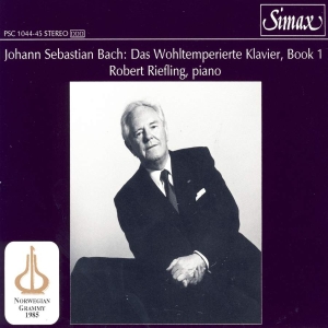 Rieflingrobert - Bach:Wohltemp Clavier Vol.1 i gruppen Externt_Lager / Naxoslager hos Bengans Skivbutik AB (3744577)