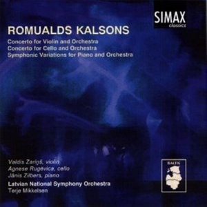 Latvian Nat S.O/Mikkelsen - Kalsons,R:Conc.For Sol&Orch. i gruppen Externt_Lager / Naxoslager hos Bengans Skivbutik AB (3744623)