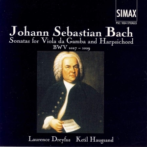 Haugsandketil/Dreyfuslaurence - Bach:Gambesonater i gruppen Externt_Lager / Naxoslager hos Bengans Skivbutik AB (3744671)