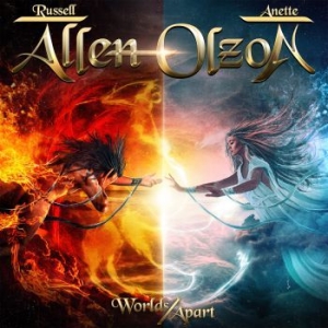 Allen/Olzon - Worlds Apart i gruppen CD / Metal/ Heavy metal hos Bengans Skivbutik AB (3747739)