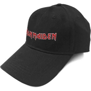 Iron Maiden - Logo Bl Baseball C i gruppen MERCHANDISE / Merch / Metal hos Bengans Skivbutik AB (3750111)