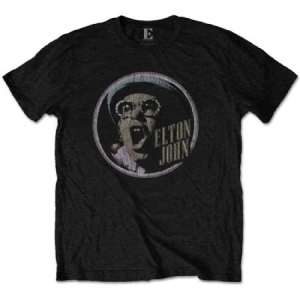 Elton John - ELTON JOHN UNISEX TEE: CIRCLE i gruppen Merchandise hos Bengans Skivbutik AB (3750608)